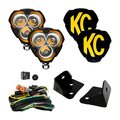 Kc Hilites KIT; JEEP JK FLEX ERA 3 COMBO + A-PILLAR BRKT 97127